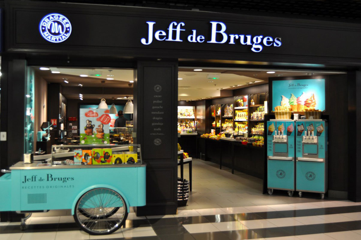 Jeff de Bruges Chamnord  Confiserie à Chambéry