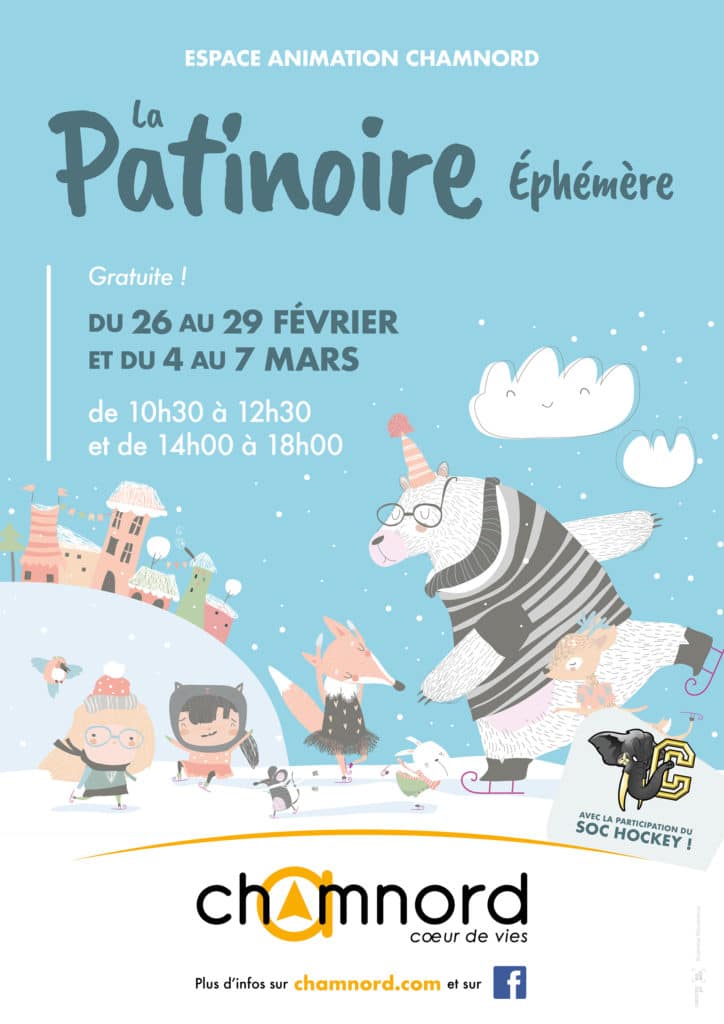 La Patinoire Éphémère de Chamnord